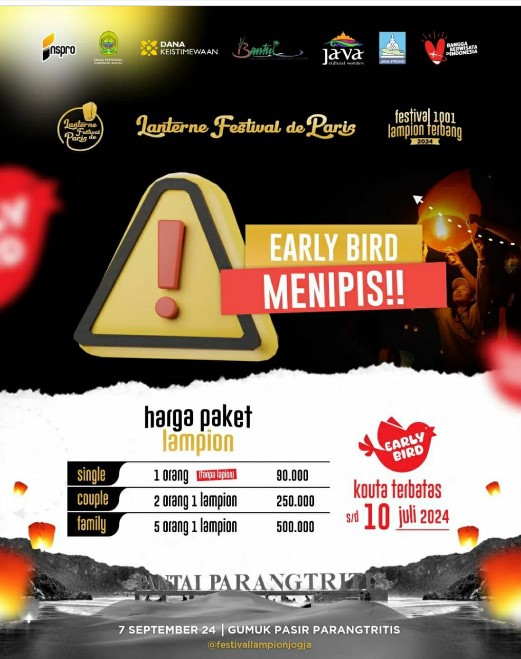 Festival Lampion Romantis Terindah Jogja