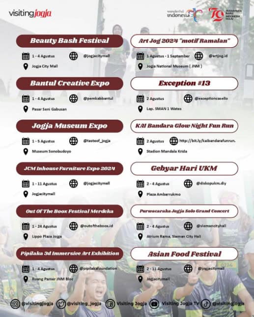 Calendar of Event Agustus 2024 1