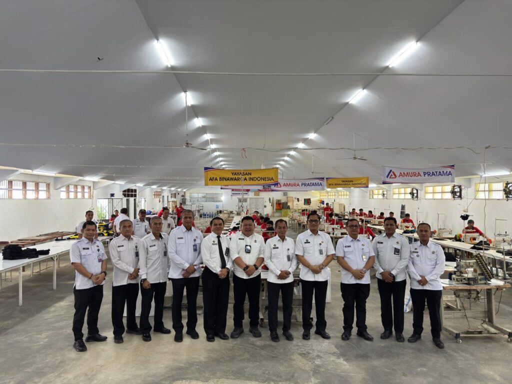 Tenaga Ahli dan Staf Khusus Menimipas Tinjau Langsung Lapas Makassar, Soroti Pembinaan Unggulan