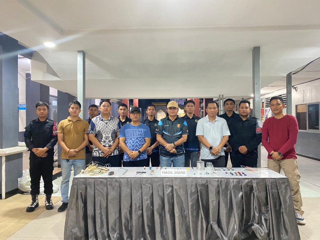 Lapas Kelas I Makassar Gelar Sidak Rutin, Wujudkan Lingkungan Pemasyarakatan yang Tertib dan Humanis