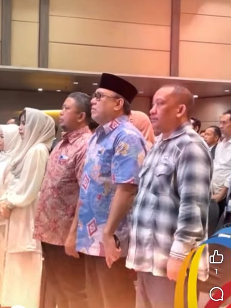 Kepala DPMPTSP Kota Makassar Hadiri Pelantikan Pengurus KONI Kota Makassar