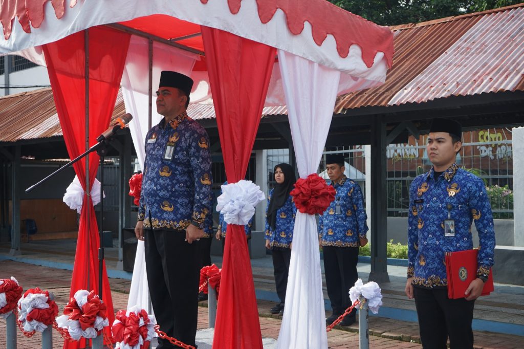 LAPAS KELAS I MAKASSAR GELAR UPACARA HUT KORPRI KE-54 DENGAN KHIDMAT DAN PENUH MAKNA
