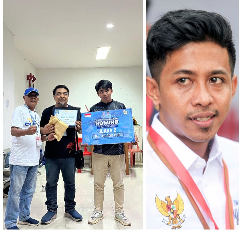 PORDI Gowa dari Gardu Kenza Raih Juara II di Open Turnamen Domino Wali Kota Cup Palopo