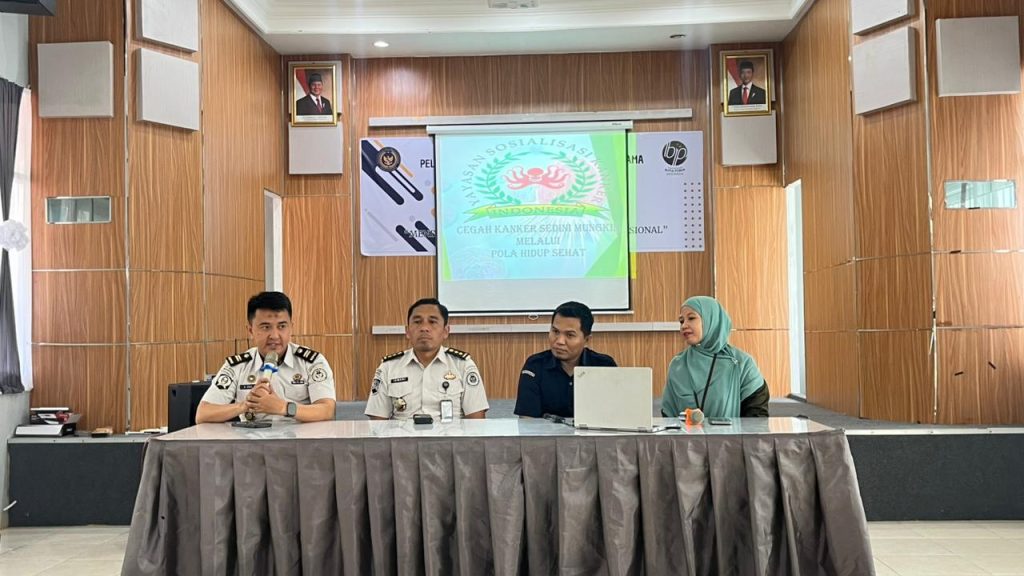 Tingkatkan Kesadaran dan Deteksi Diri, Lapas Kelas I Makassar Gelar Sosialisasi Edukasi Kanker