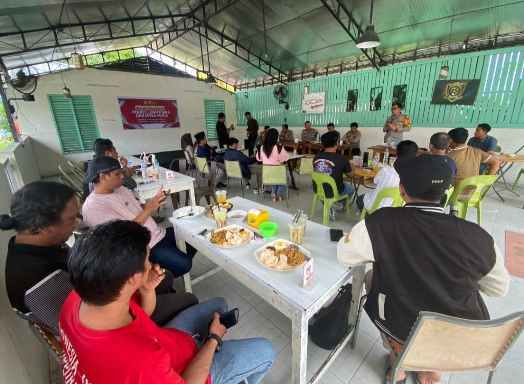 HPN ke-80, Polres Luwu Utara silaturahmi dengan Awak Media
