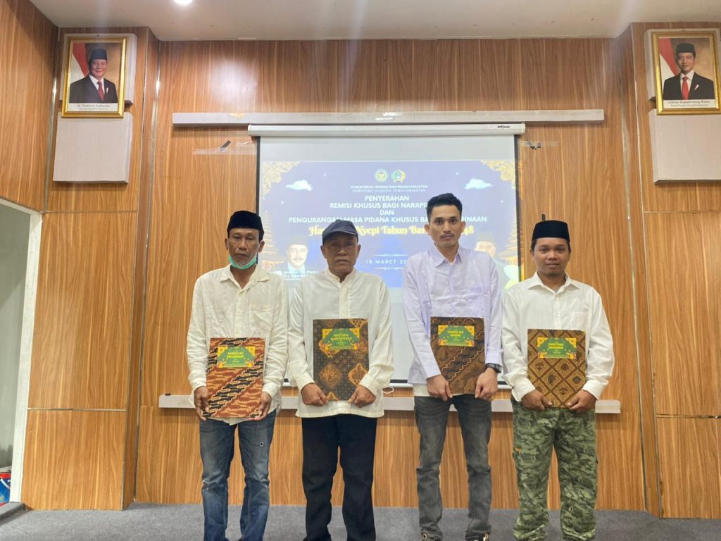 Refleksi Hari Raya Nyepi, Lapas Kelas I Makassar Berikan Remisi Khusus sebagai Wujud Apresiasi dan Harapan Baru bagi Warga Binaan