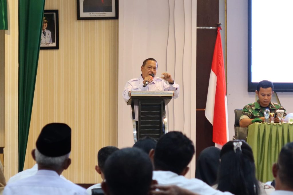 Jumal Jayair Lussa buka sosialisasi POSBANKUM Luwu Utara