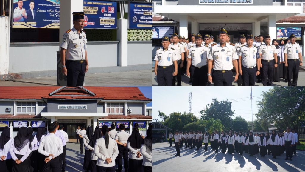 Lapas Maros Gelar Ikrar Bebas Narkoba dan Handphone, Tegaskan Komitmen Bersama