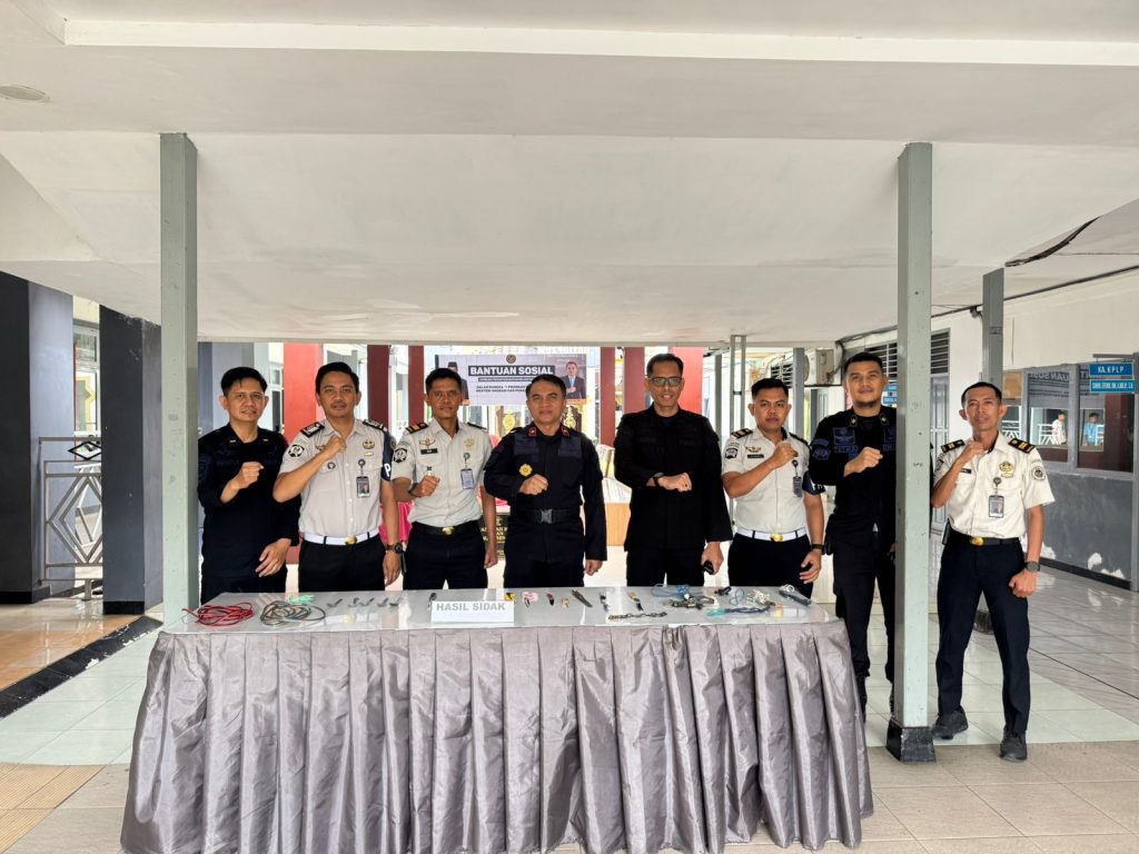 Wujud Nyata Ikrar Bebas Halinar, Lapas Makassar Sisir Blok Hunian Secara Intensif