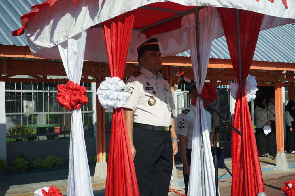 Gaungkan Nilai Kebangsaan, Lapas Makassar Peringati Hari Lahir Pancasila 2026 dengan Khidmat