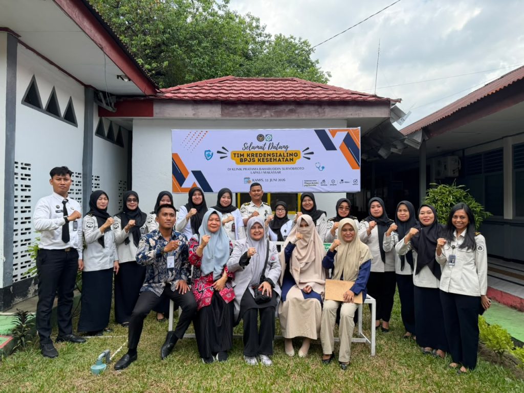 Lapas Makassar Resmi Bekerja Sama dengan BPJS Kesehatan, Wujudkan Layanan Kesehatan yang Lebih Berkualitas