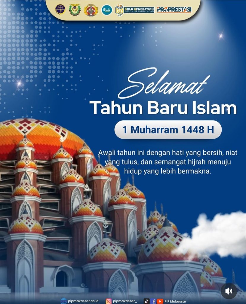 PIP Makassar Ucapkan Selamat Tahun Baru Islam 1448 Hijriah, Perkuat Semangat Hijrah dan Perbaikan Diri