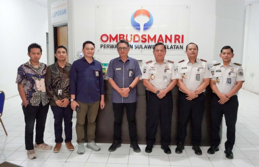 Perkuat Sinergi Pelayanan Publik, Kalapas Makassar Dampingi Kakanwil Ditjenpas Sulsel Audiensi dengan Ombudsman RI