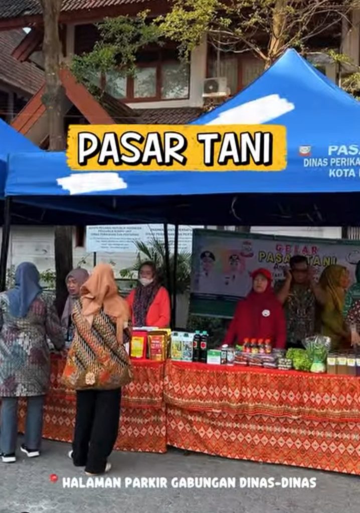 Pasar Tani Dinas Perikanan dan Pertanian Makassar Dorong Ketahanan Pangan dan Pemberdayaan UMKM