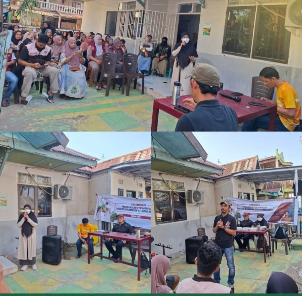 DLH Makassar Sosialisasikan Pengelolaan Sampah di Pulau Lae-Lae, Dorong Pemilahan Sampah dari Sumber