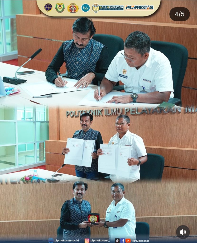 PIP Makassar Perluas Jejaring Global, Teken MoU dengan Christ College of Engineering India