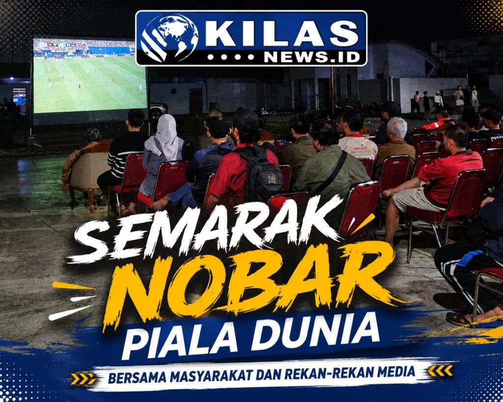 Media Kilasnews.id Gelar Nobar Semifinal Piala Dunia 2026 Argentina vs Inggris di Jalan Buruh