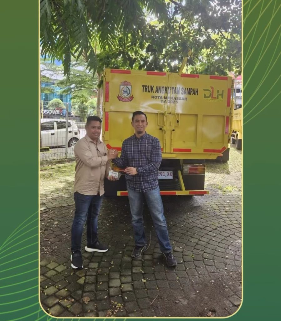 DLH Kota Makassar Distribusikan Armada Sampah Modern untuk Perkuat Layanan Kebersihan