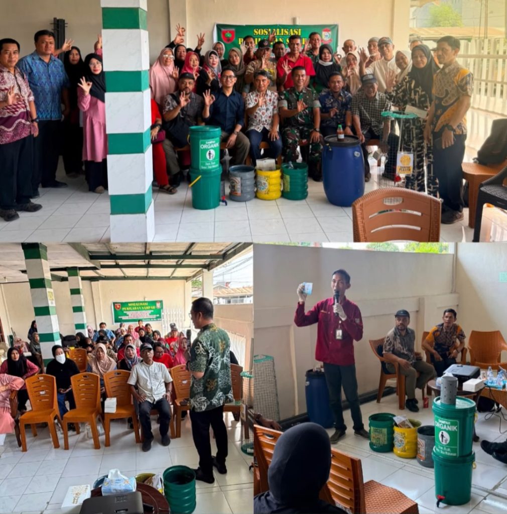 DLH Kota Makassar Sosialisasikan Peran Masyarakat dalam Pengelolaan Persampahan di Asrama Bungaya Mappaodang