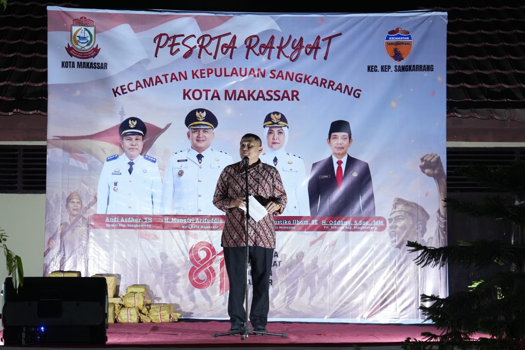 Appi Bawa Program Besar ke Kecamatan Sangkarrang, Tak Ingin Ketimpangan Pembangunan di Pulau dan Daratan