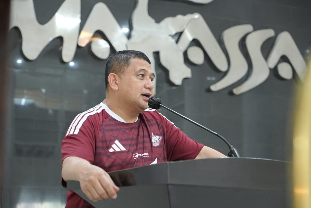 Munafri Jamu PSM Makassar, Beri Suntikan Semangat untuk Laga Kandang Perdana di Pare-pare