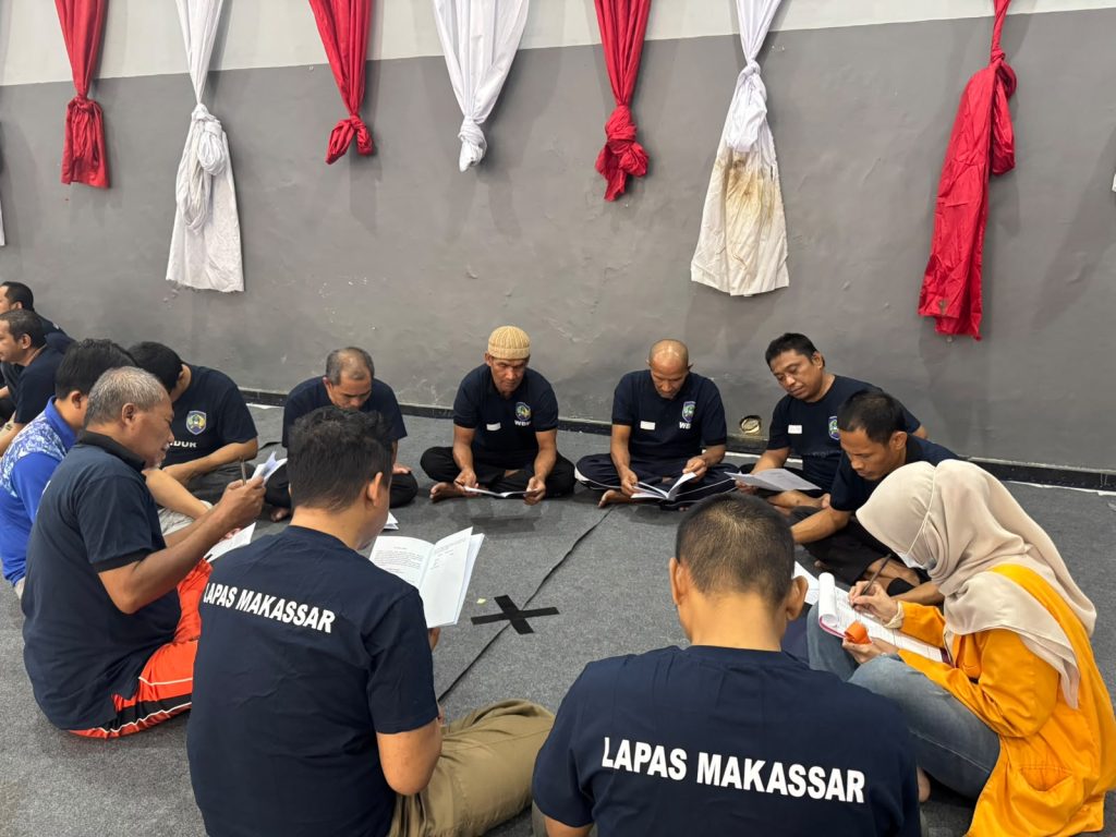 LAPAS MAKASSAR DUKUNG PENELITIAN PSIKOLOGI UNM, 320 WARGA BINAAN IKUTI PENGAMBILAN DATA