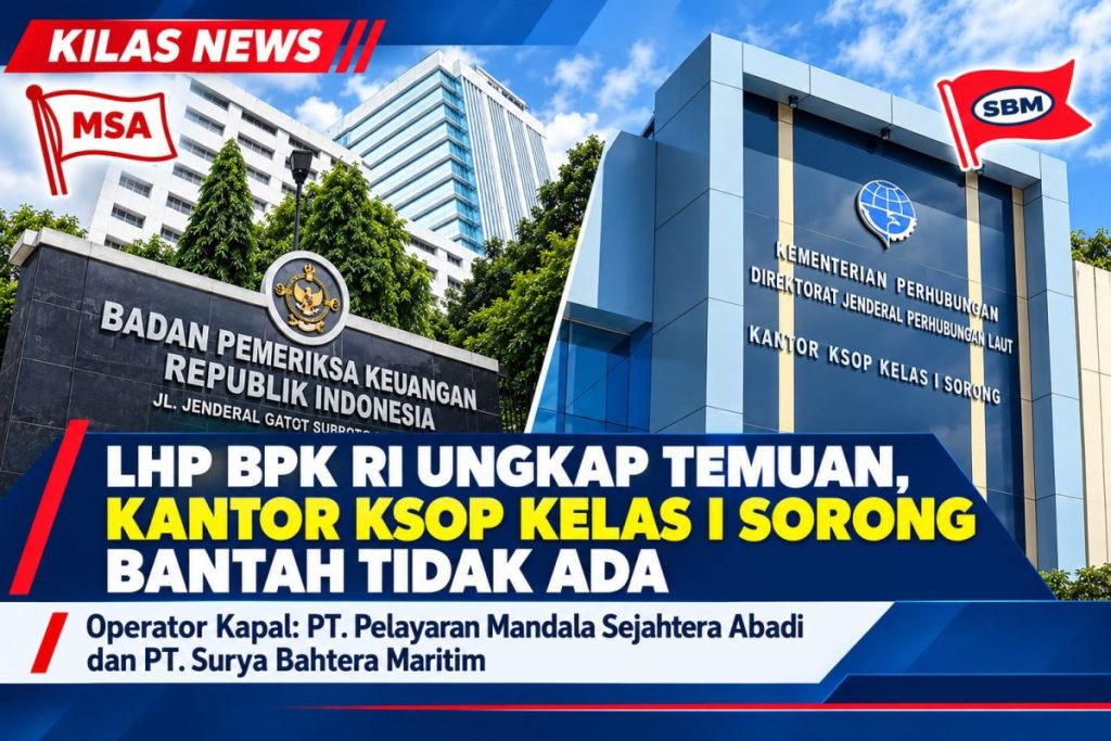 Temuan BPK di KSOP Sorong Dipertanyakan, Perbedaan Pernyataan soal Kelebihan Pembayaran Jadi Sorotan