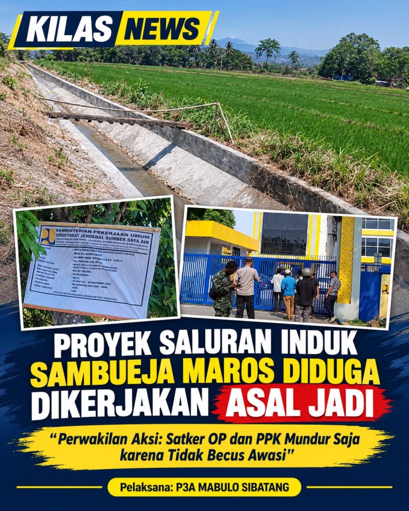 Usai Geruduk Balai Pompengan, Koalisi Lintas Mahasiswa Siapkan Aksi Jilid II di Kejati Sulsel, Soroti Pemeliharaan Berkala Jaringan Irigasi Saluran Induk D.I. Bantimurung
