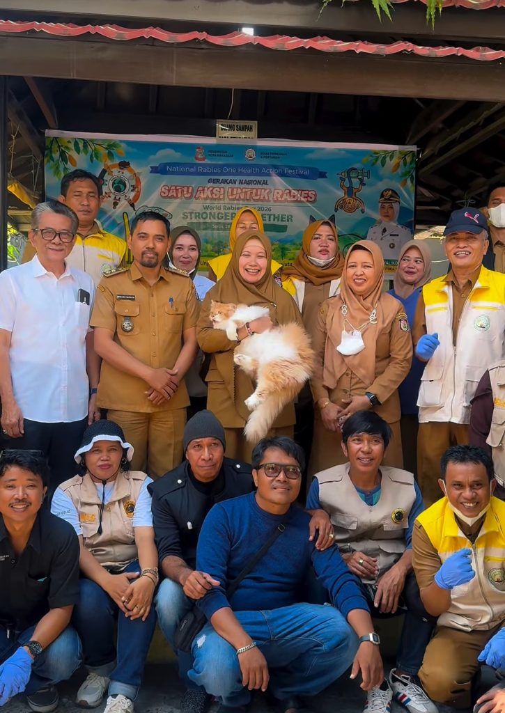 Dinas Perikanan dan Pertanian Kota Makassar Gelar Pelayanan Kesehatan Hewan dan Vaksinasi Rabies di Banta-Bantaeng