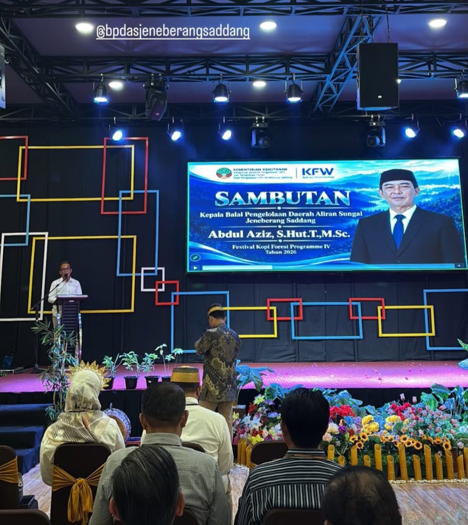BPDAS Jeneberang Saddang Gelar Festival Kopi Forest Programme IV 2026, Dorong Kopi Lokal Mamasa dan Pinrang Naik Kelas