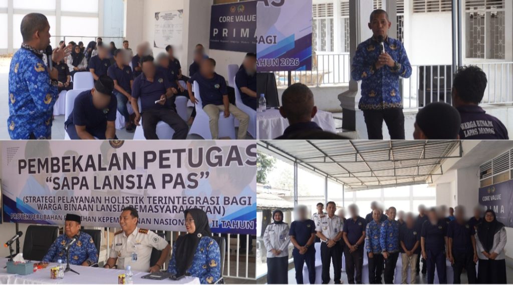 Lapas Maros Bekali Petugas melalui Program SAPA LANSIA PAS untuk Tingkatkan Kualitas Pelayanan bagi Warga Binaan Lansia